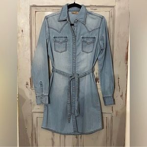 Wrangler Light Blue Denim Dress